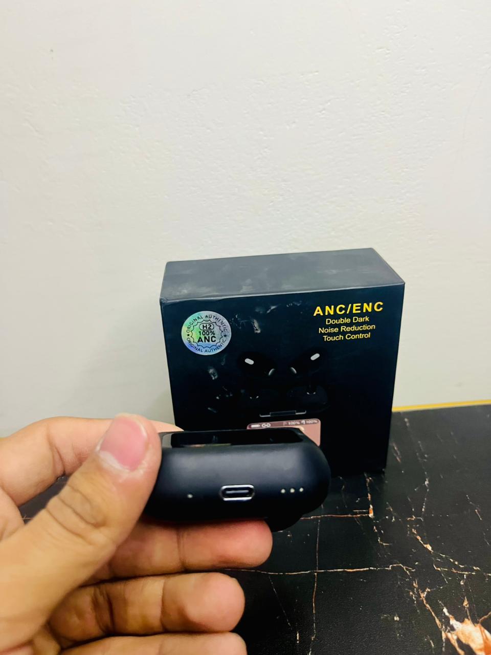 Black A9 Pro Screen Earbuds