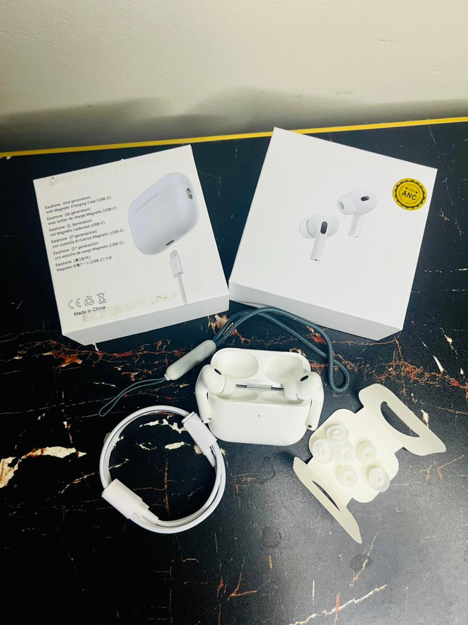 AirPods Pro 2 Wireless Earbuds – Type-C with free case